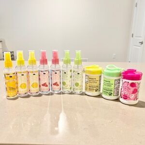 10 Piece Bundle Poshmark Hand Sanitizers Lot Sprays + Antibacterial Wipes
